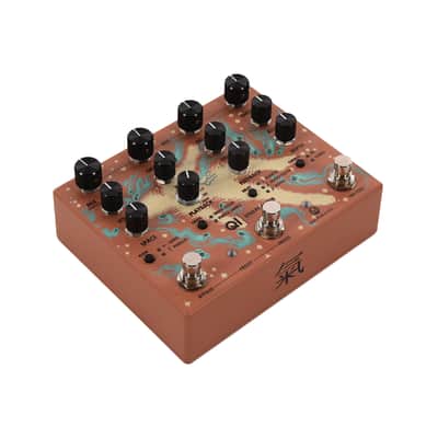 Walrus Qi Etherealizer Multi-Effect Pedal Terracotta image 2