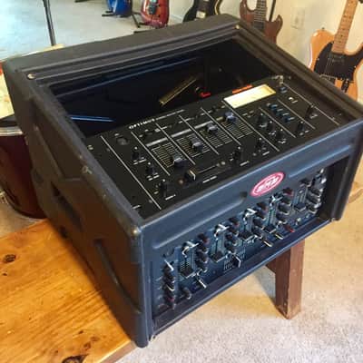 SKB 106 DJ Portable DJ Rack with Cover Black image 9