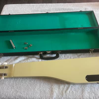 Vintage Unbranded (Likely Guyatone) Lap Steel Guitar MIJ W/Case, pics, Tone bar image 9