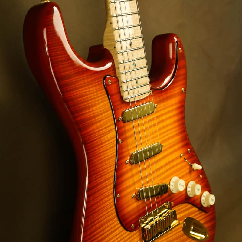 2008 Fender Masterbuilt Yuriy Shishkov Russian Stratocaster Flamed Maple image 1