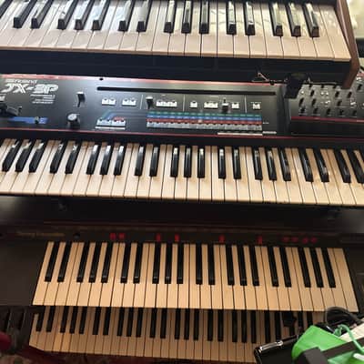 Roland JX-3P 61-Key Programmable Preset Polyphonic Synthesizer with DT-200 Programmer 1983 - 1985 - Black