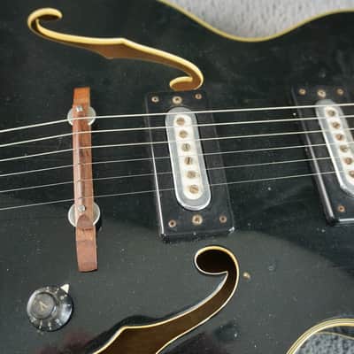 Greco Semi Hollow Body - Black Japan image 7