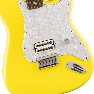 Fender Limited Edition Tom Delonge 6-String Stratocaster Electric Guitar with Seymour Duncan Invader Humbucker (Right-Handed, Graffiti Yellow) image 3
