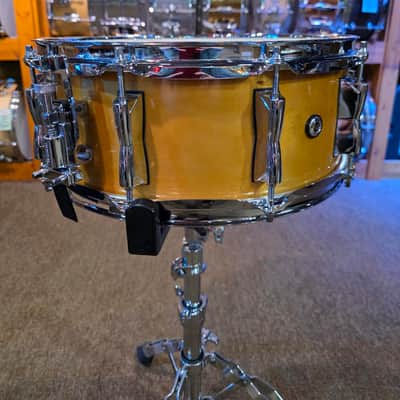Yamaha Stage Custom Birch 5.5x14 Snare Drum - Natural Wood image 6