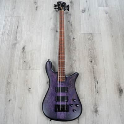 Spector USA Forte 4 Bass, Pau Ferro Fretboard, Aguilar Pickups, Nightshade image 3