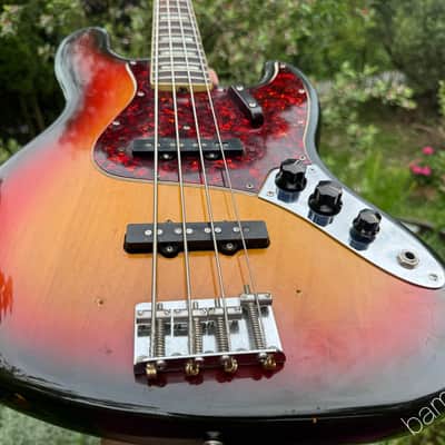 1973 Fender Jazz Bass - Rosewood Fretboard - Sunburst - OHSC image 13
