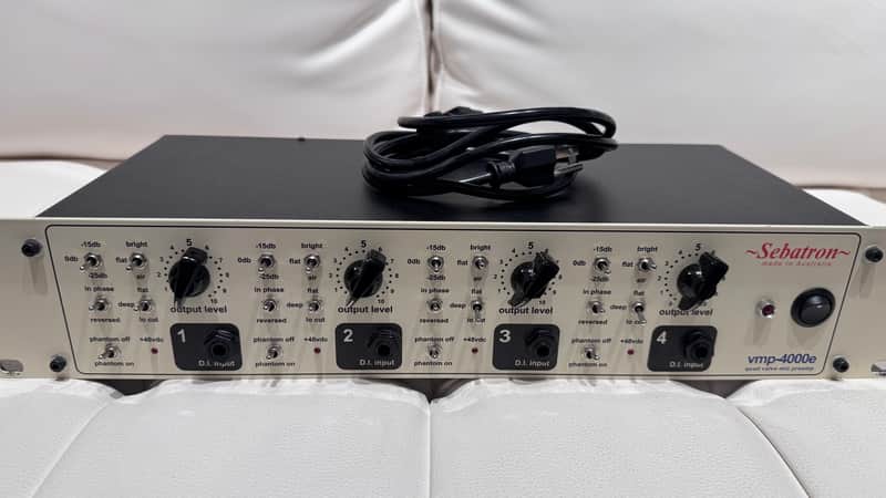 Sebatron VMP-4000e 4-Channel Tube Mic Preamp image 1