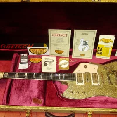 2024 Gretsch USA Custom Shop G6199-BB Billy Bo Master Build Gold Sparkle image 7