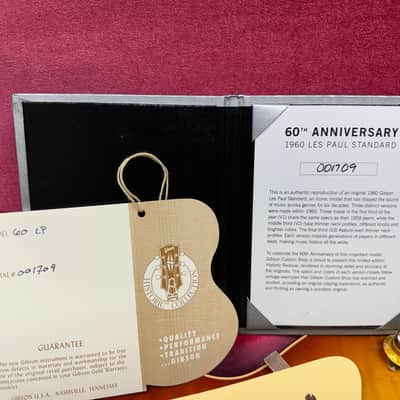 Gibson Custom Les Paul 60th Anniversary Limited Edition V2 2020 - Tomato Soup Burst #001709 image 15