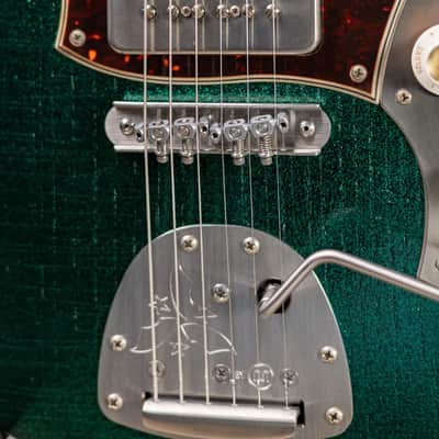 Novo Custom Shop Miris J Semi-Hollow Electric Guitar - Matrix Sparkle with Gig Bag image 11