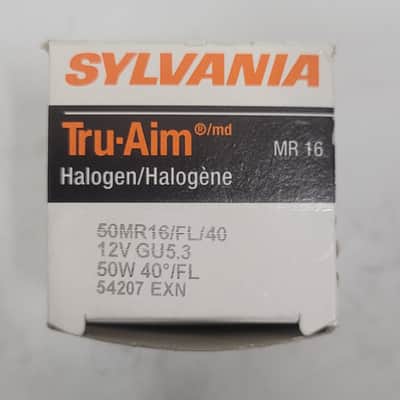 Sylvania 54207 SYLVANIA 50MR16/FL/40 - EXN TRU-AIM - 12V 50W LAMP - MR 16 image 2