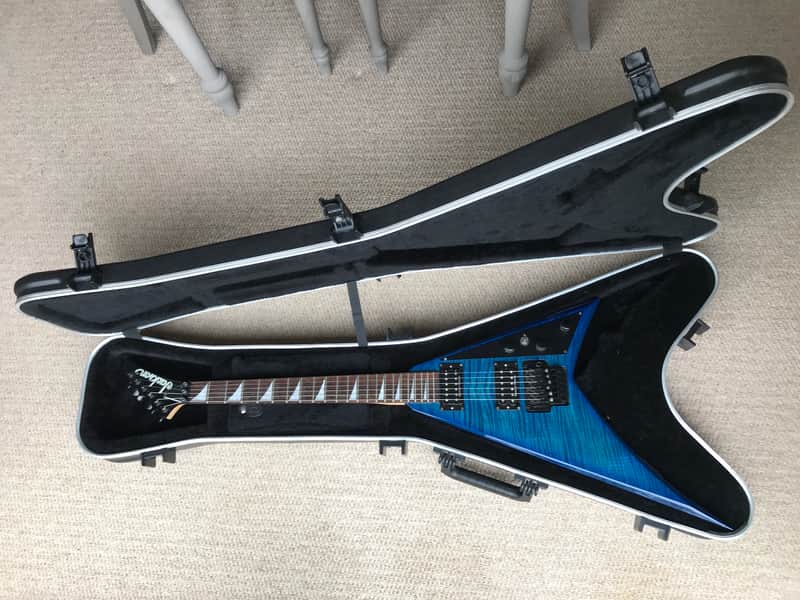 Jackson Rhoads RR3 2010ish Transparent blue image 1