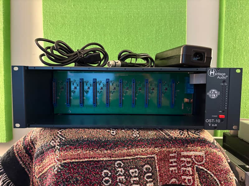 Heritage Audio OST-10 10 Space 500 Series Rack image 1