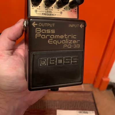Boss PQ-3B Bass Parametric EQ (1991 - 1995) - "brown + gold" bass series 90´s image 2