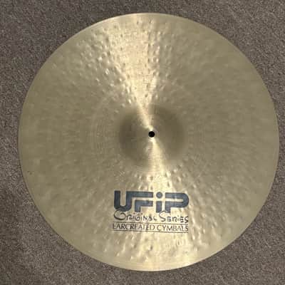 UFIP Original Series 22" Ride Cymbal Lathed image 1