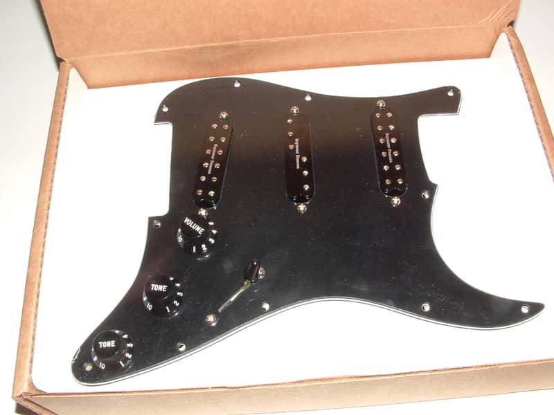 Seymour Duncan Everything Axe Loaded Pickguard Black New with Warranty image 1