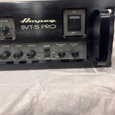 Ampeg SVT-5 PRO 1000-Watt Bass Amp Head 2002 - 2006 - Black image 4