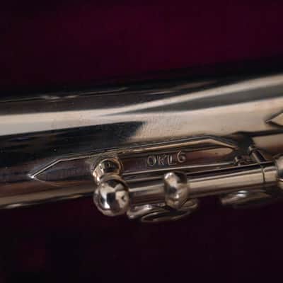 Muramatsu M-40 Tokyo Vintage Flute Silver Headjoint with Muramatsu Case 0KL6 image 11