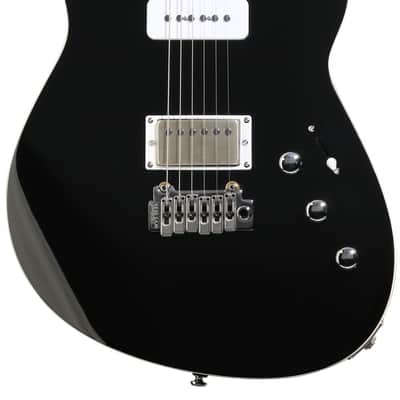 Reverend Kingbolt H90 Electric Guitar - Midnight Black with Maple Fingerboard image 2