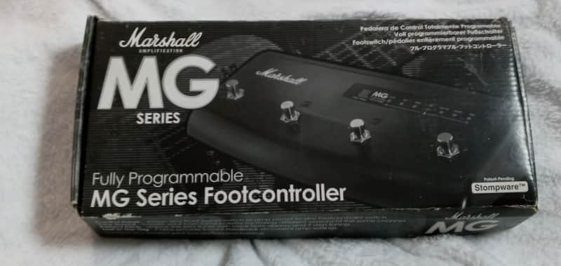 Marshall MG series programmable footcontroller 2000's - Black image 1