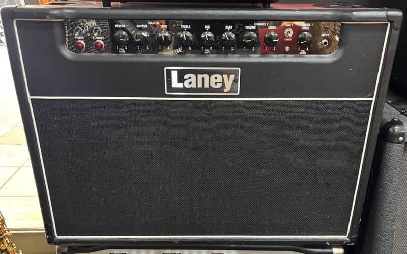 Laney GH50R-212 2x12 50W electric guitar amplifier image 1
