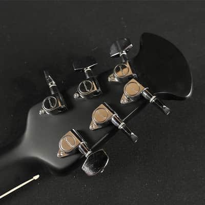 Ovation Celebrity Deluxe CC44-5 Acoustic-electric Guitar - Black (298) image 5