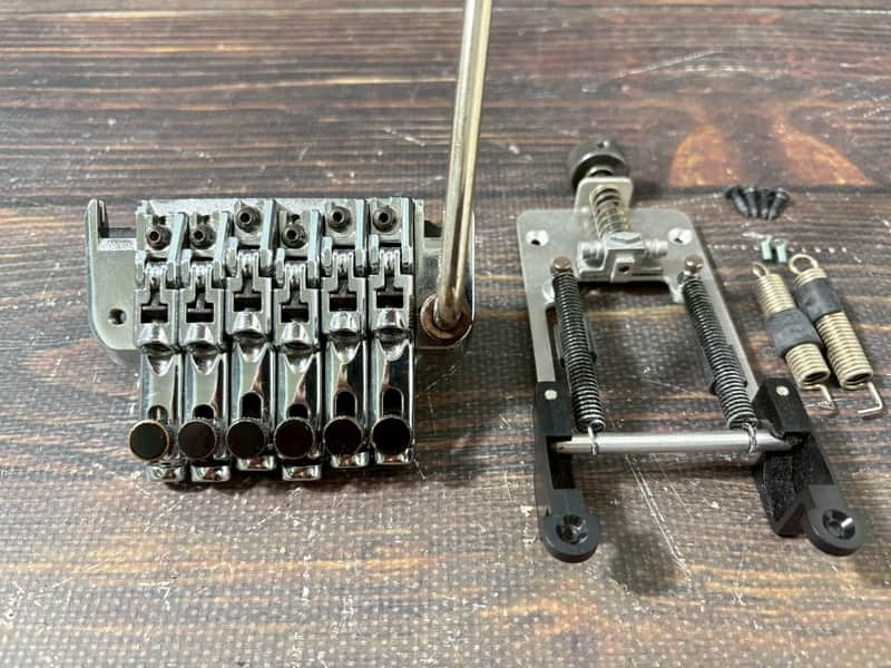 Ibanez Edge-ZERO Tremolo Bridge Chrome with ZPS3 Zero Point System image 1