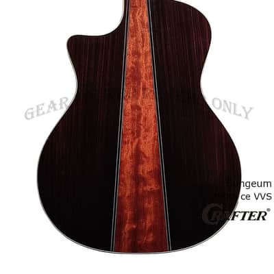 50th Anniversary Crafter SungEum G-50th ce VVS vintage voicing torrefied spruce & rosewood guitar image 4