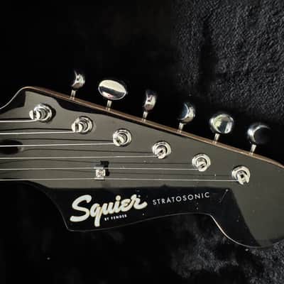 Squier Paranormal Strat-O-Sonic w/Upgrades - Vintage Blonde image 6