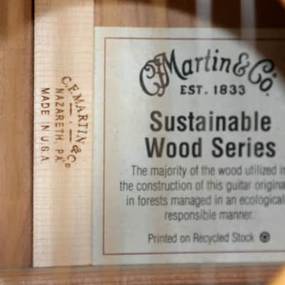 Martin Martin SWOMGT Sustainable Wood Series Orchestra Acoustic Guitar W/CASE image 3
