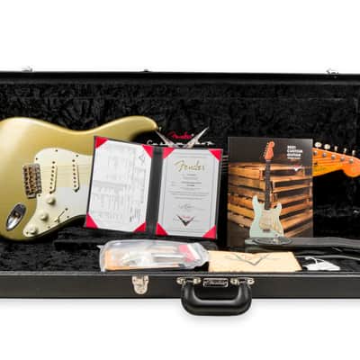 Fender Custom Shop '64 Strat Relic Apprentice Built by George Ruiz 2021 - Aged Blue Metallic image 12