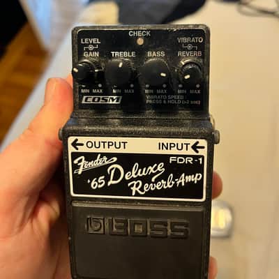 Boss FDR-1 Fender '65 Deluxe Reverb Amp Pedal | Reverb