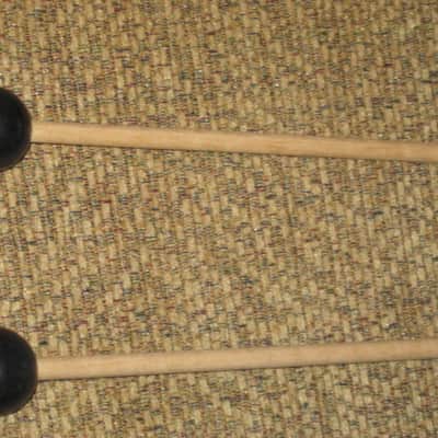 one pair new old stock (with packaging) pair of Vic Firth M8 American Custom Bells, Xylophone & Keyboard (Hard Acrylic) 1 1/4" Ball, birch natural wood shafts (sticks) image 15