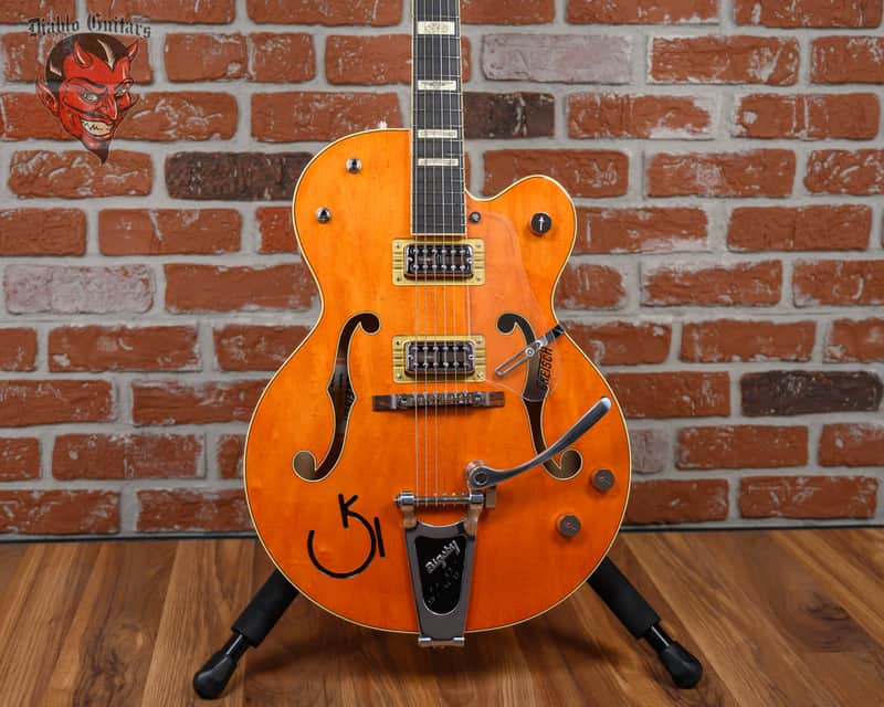 Gretsch G6120RHH Reverend Horton Heat Signature 6120 Hollow Body with Bigsby Vintage Orange Stain 2026 w/OHSC (B-Stock) image 1