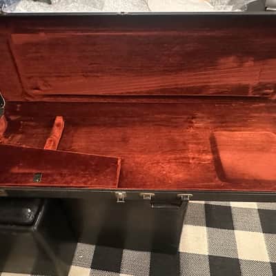 Immagine 1979 Fender Precision Jazz Bass Case - Burgundy maroon interior - 1976 1977 1978 1979 - 2