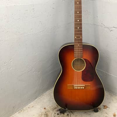Goya M-22 1950s Sunburst Relic Acoustic Swedish Levin image 1