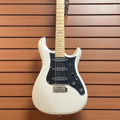 PRS SE NF3 with Maple Fretboard in Pearl White w/Bag image 1