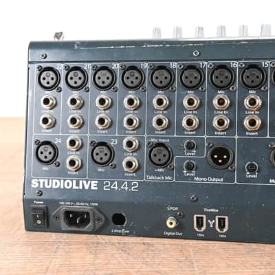 PreSonus StudioLive 24.4.2 24-Channel Digital Audio Mixer CG01AQV image 12