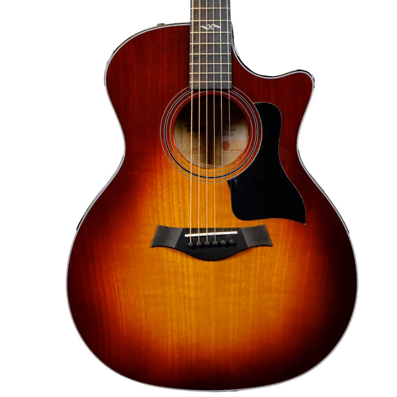 Used Taylor 424ce Deluxe Urban Ash Limited Acoustic-Electric Guitar - Western Sunburst image 1