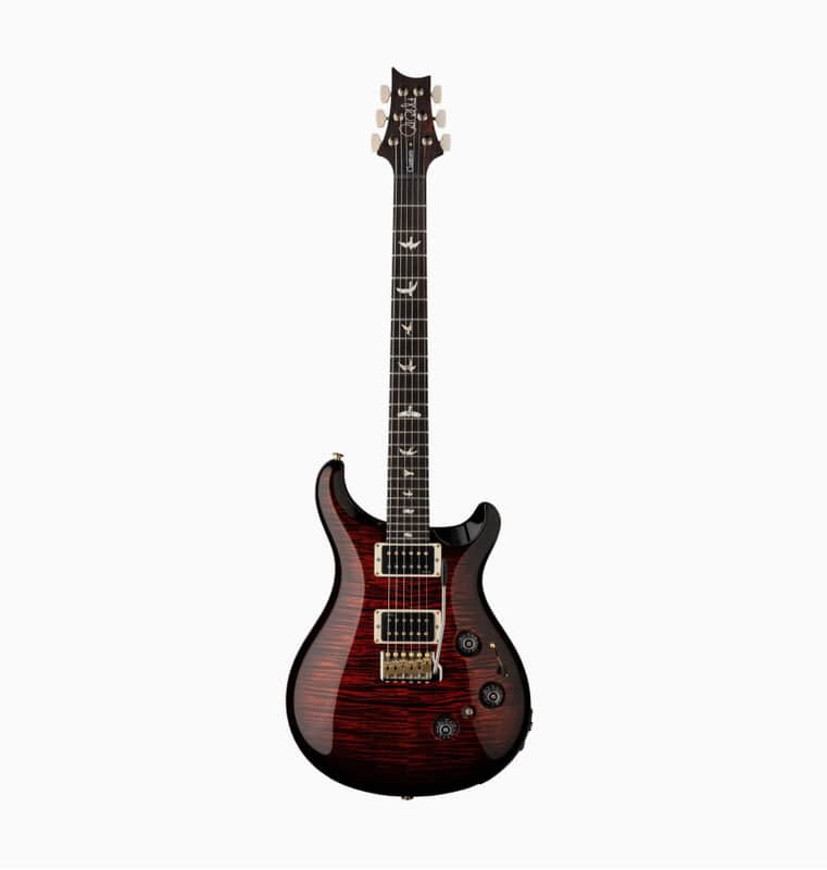 PRS P24 / Custom 24 Piezo 2014 - Present - Fire Smokeburst image 1