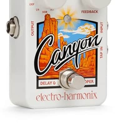 Electro-Harmonix Canyon Delay and Looper Guitar Effects Pedal image 8