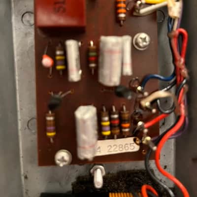 Thomas Organ Cry Baby Model 95 from the 70's - Black, TDK Inductor image 9
