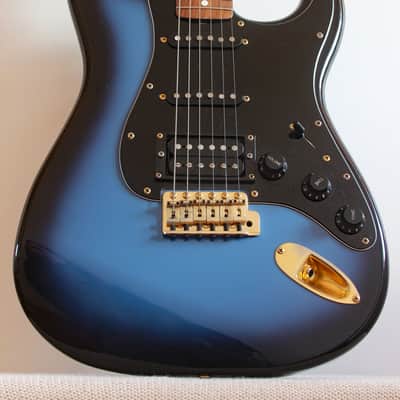 Used Yamaha ST535RX 80s MIJ Strat HSS Blueburst image 12
