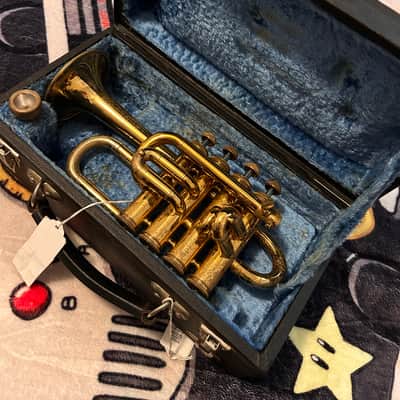 Amati Piccolo Trumpet Mid 70’s - Brass image 1