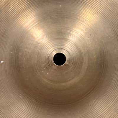 14" Zildjian A 1940s-50s Trans Stamp Crash / Hi-Hat Single Cymbal 594g image 4