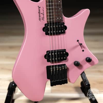 Strandberg Boden Essential 6 Headless Guitar – Coral Pink image 3