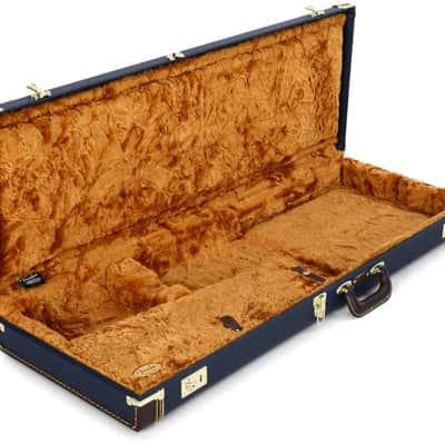 Fender Classic Series Wood Case Strat/Tele - Navy Blue image 2