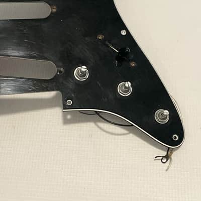 1980's Charvel Jackson Model 1A Stratocaster Guitar Semi Loaded SSS Pickguard 8 Screw 3 Ply image 5