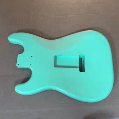 1873g Kohlin Guitars S-Type Roasted Pine replacement body Aged Nitro Relic Vintage Surf Green Made in Sweden image 7