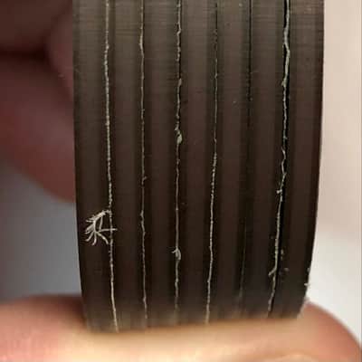 Gibson Vintage BROWN NOS Les Paul Switch Cover Cavity Plate 1960’s-70’s? Brown image 5